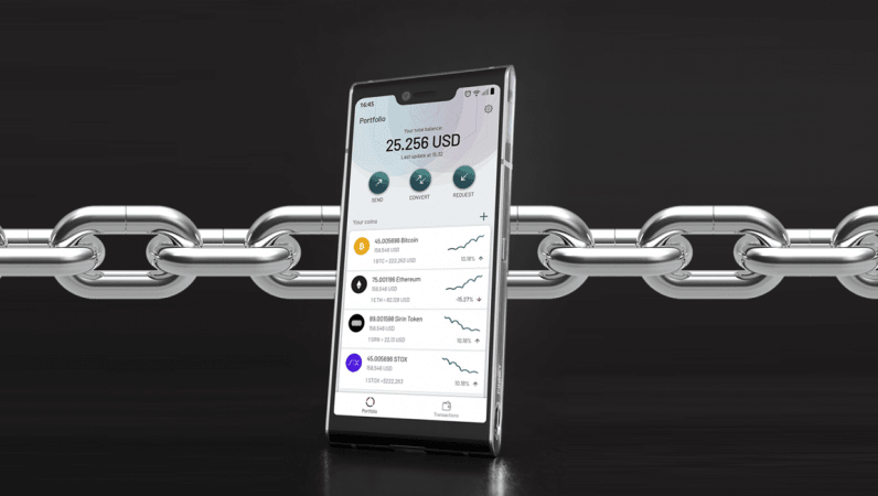 Sirin-lab-phone-blockchainland