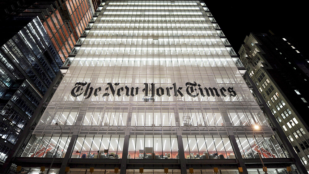 nytimes news provenance project