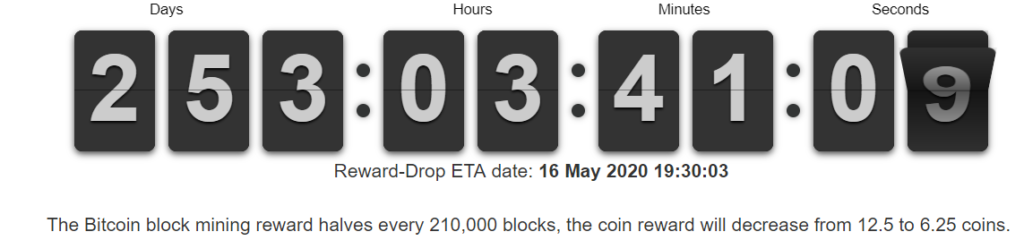 Bitcoin-Halving-Countdown